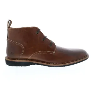 Mens Andrew Marc Dorchester Chukka Boots in Brown Leather - AMDORCKL-2205