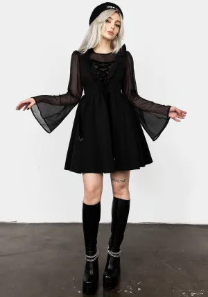 Baudelaire Lace Up Dress