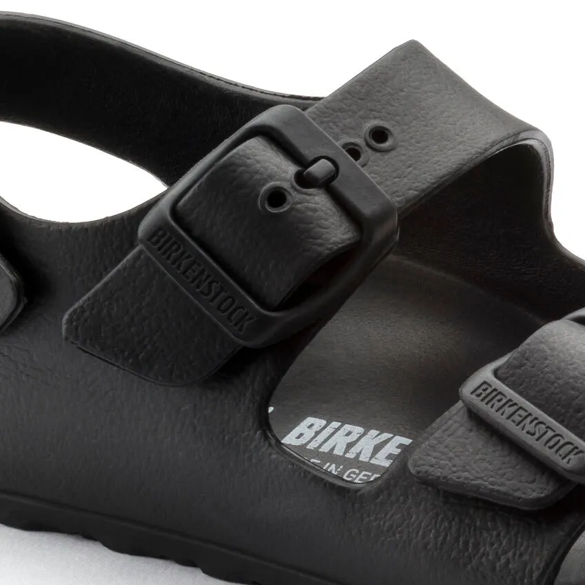 Birkenstock Kid's Milano Essentials EVA in Black