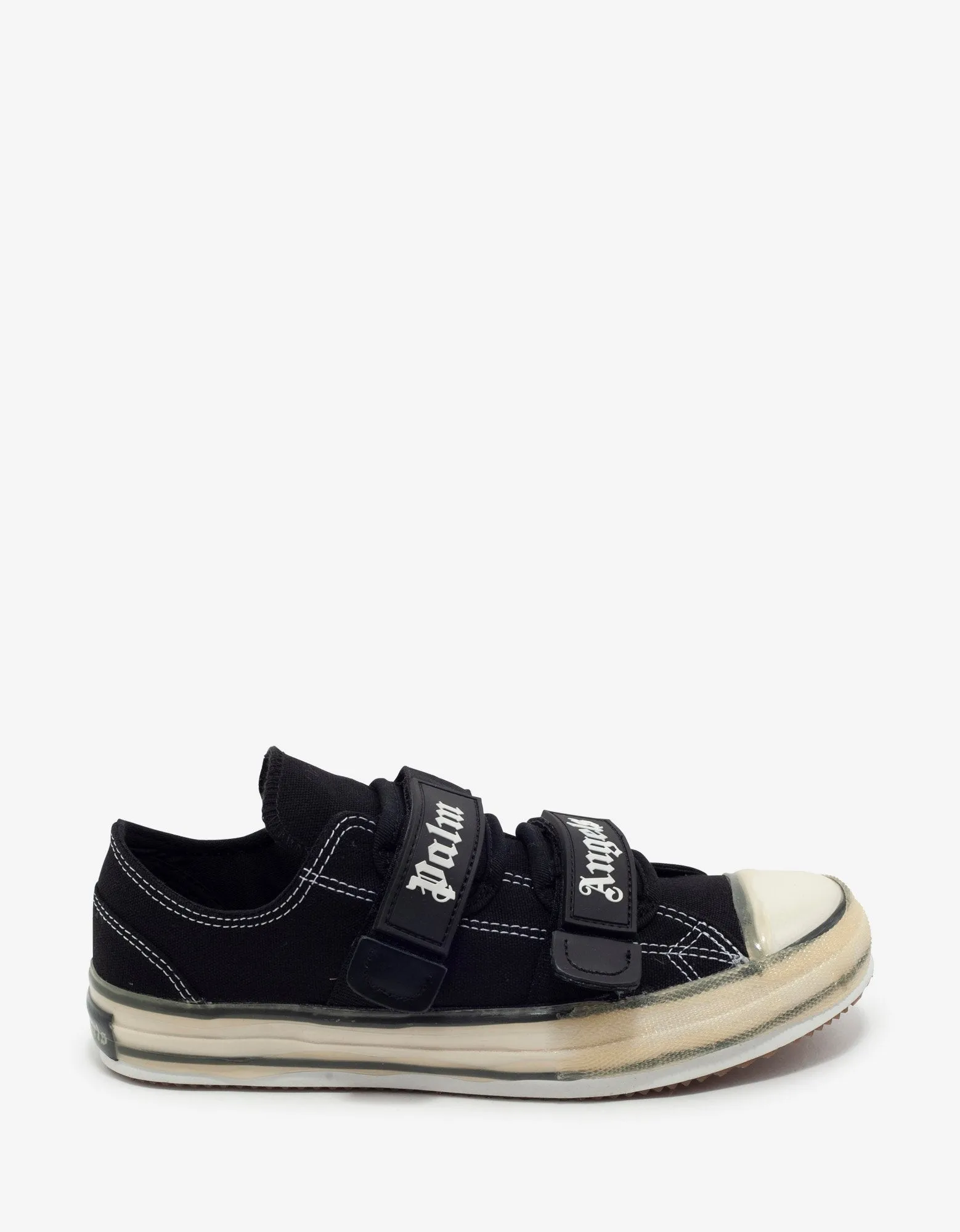 Black Velcro Vulcanized Trainers -