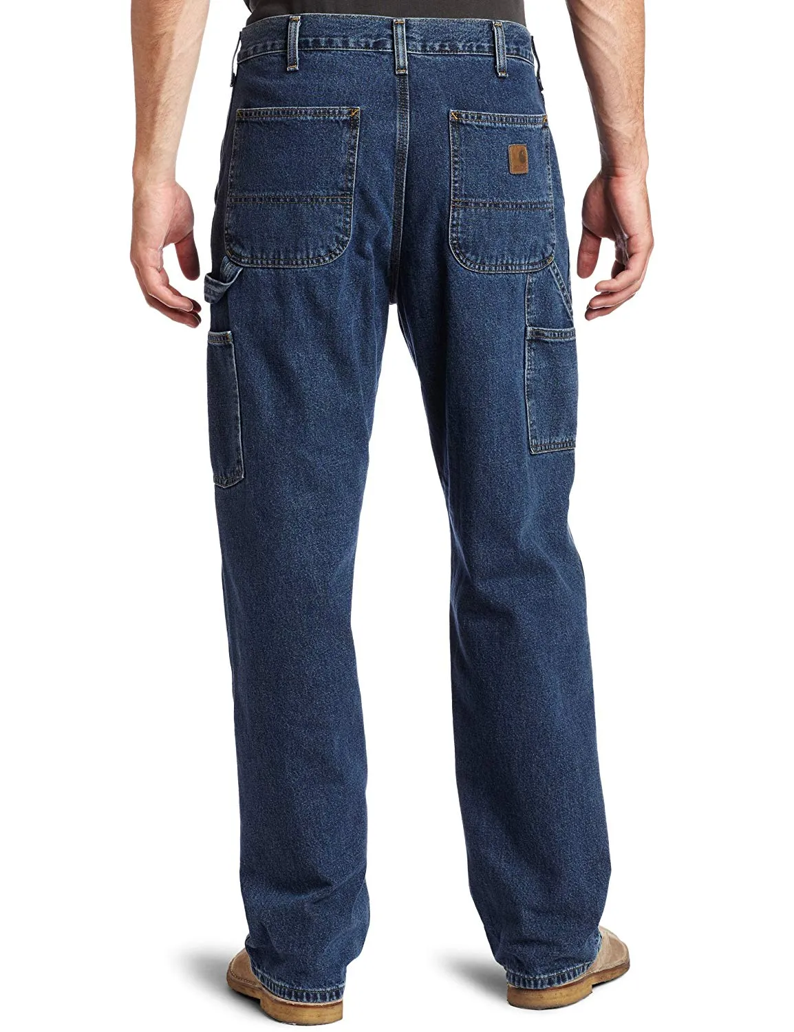 Carhartt Men's Washed Denim Original Fit Work Jean