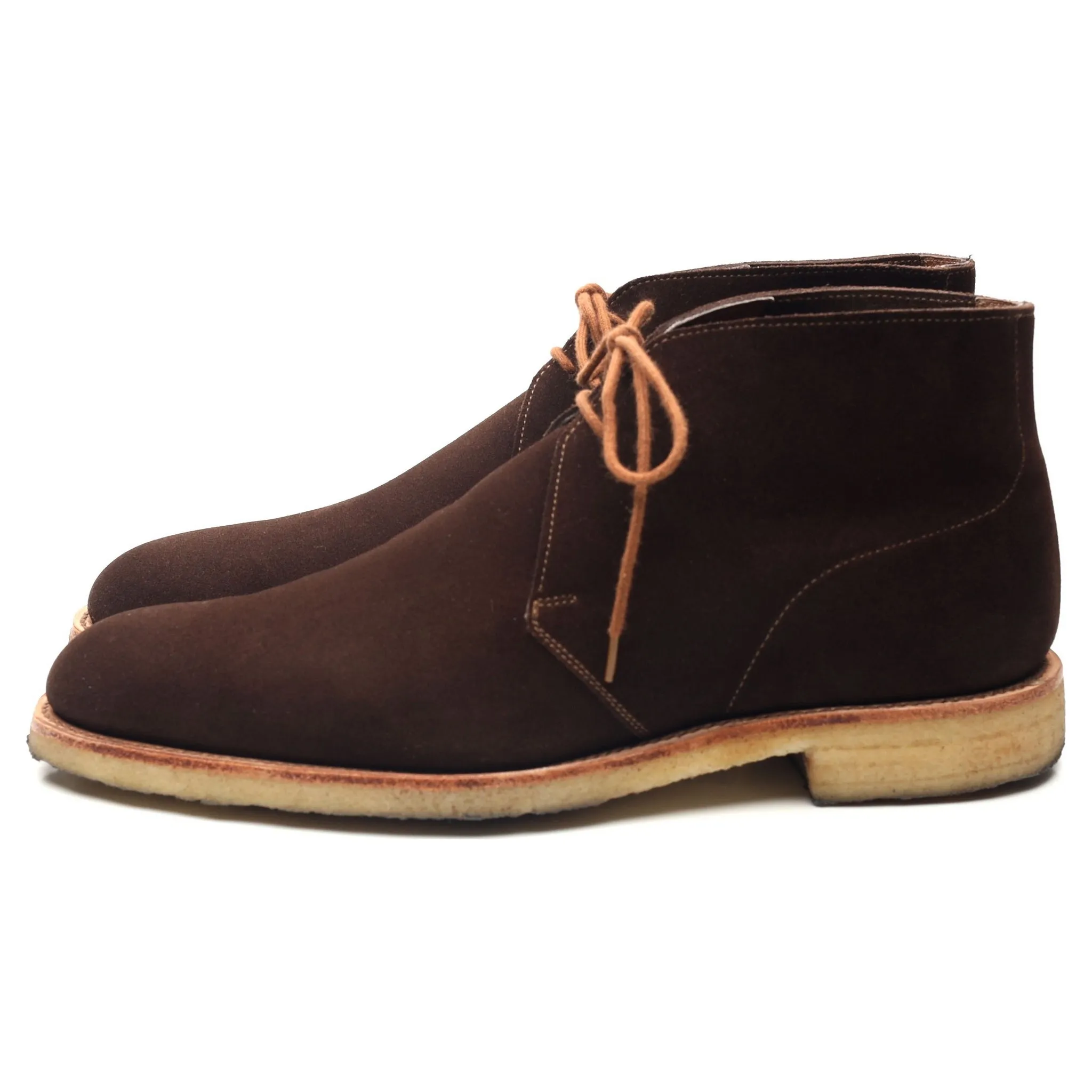 'Hartland 2' Dark Brown Suede Chukka Boots UK 6.5 E