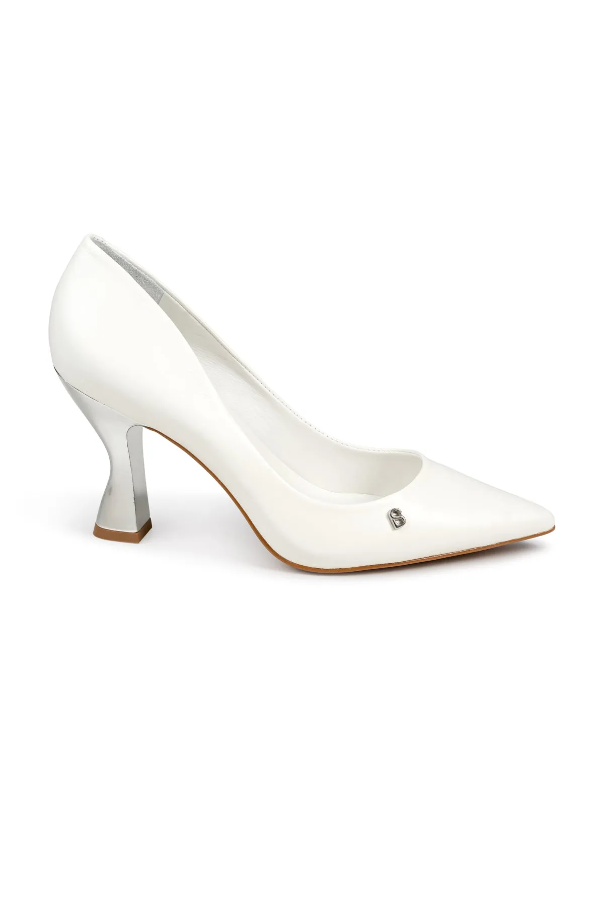 Kyra Heels - White