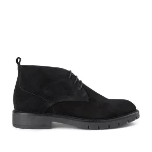 Ravn Suede Chukka Boot - BLACK