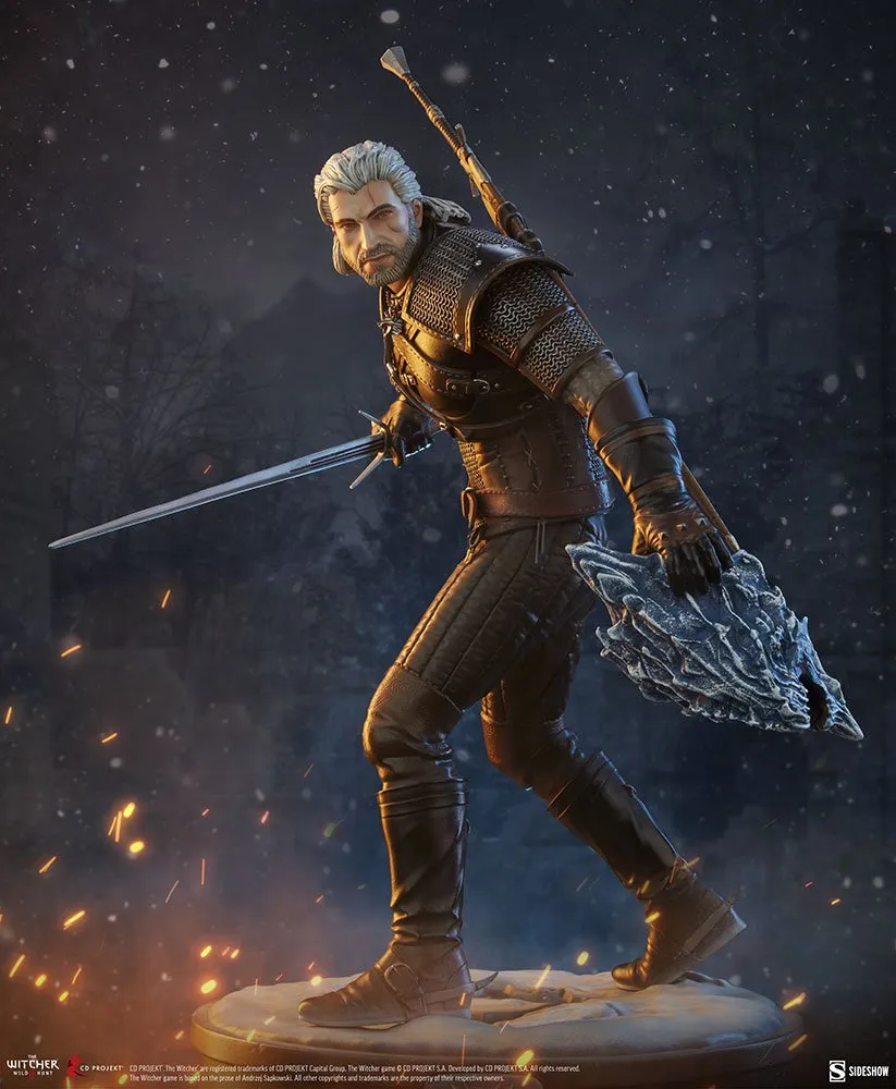 Sidehsow Collectibles The Witcher 3: Wild Hunt Geralt Statue