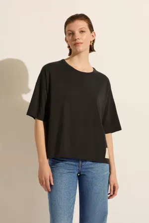 Slouchy Tee - Charcoal