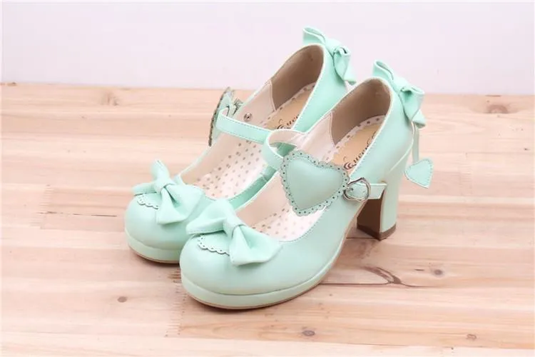 Sweet Heart Lolita Heels