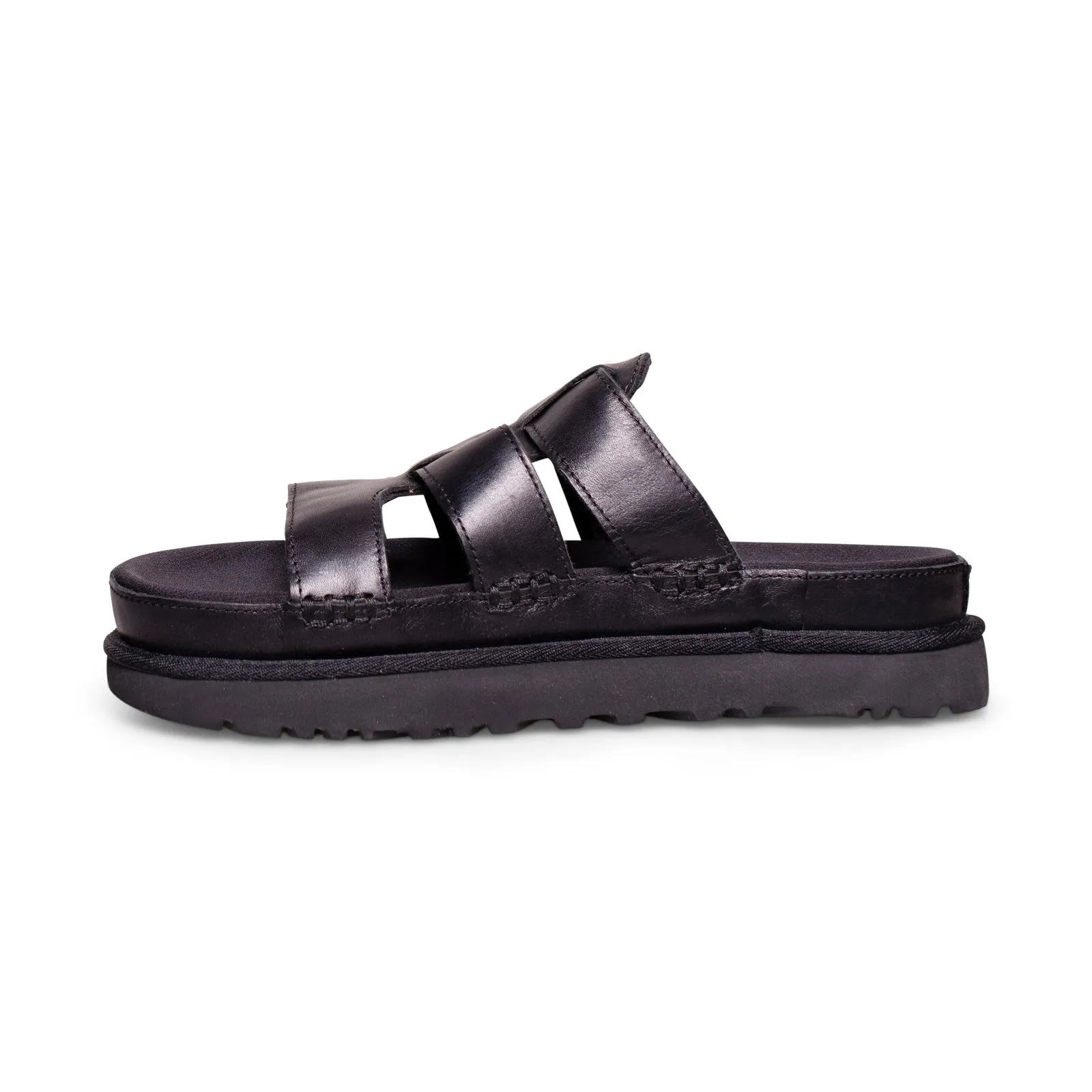 UGG Goldenstar Black Slides - Women's