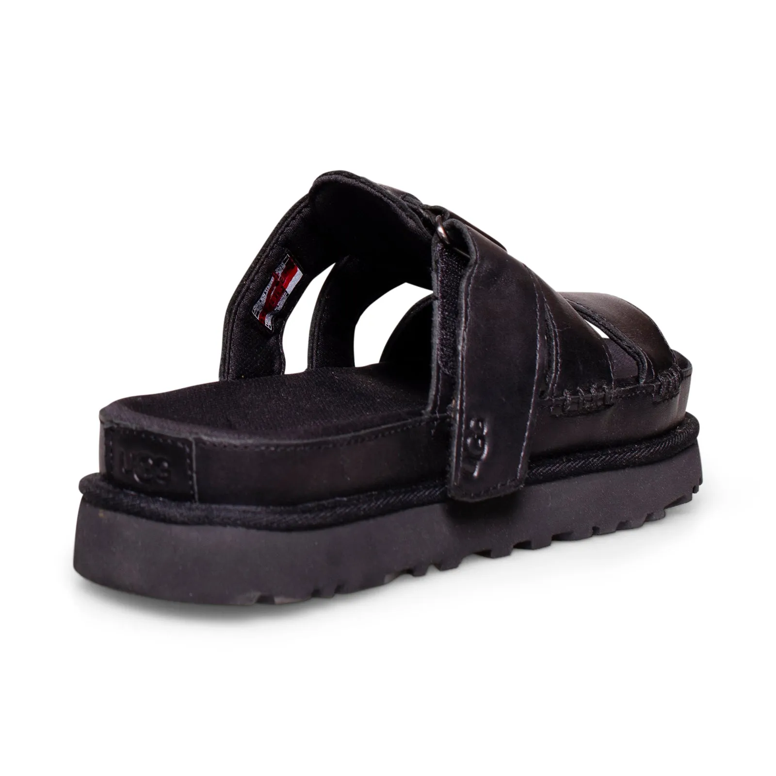 UGG Goldenstar Black Slides - Women's