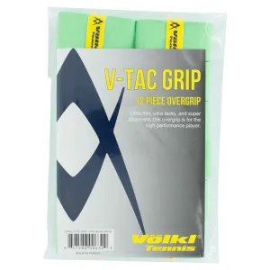 V Tac Tennis Overgrip 12 Pack Neon Green