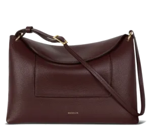 Wandler Penelope Slouchy Acai Crust Leather Bag