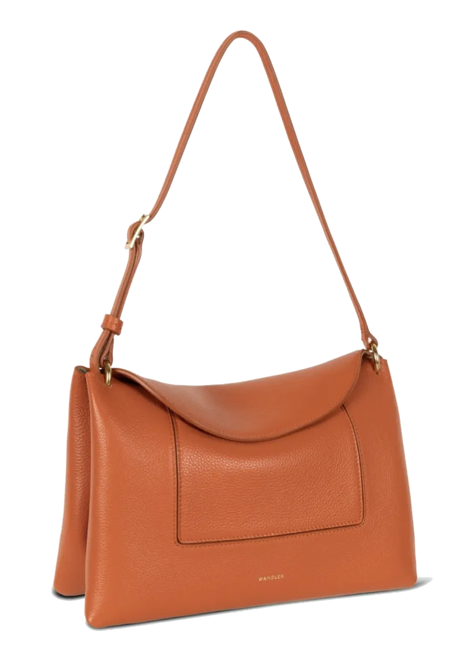 WANDLER PENELOPE SLOUCHY BAG ORANGE CRUST