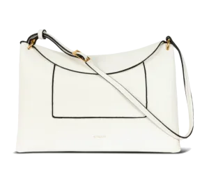 WANDLER PENELOPE SLOUCHY BAG WHITE CRUST